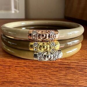 BuDhaGirl ORO THREE KINGS ALL WEATHER BANGLES